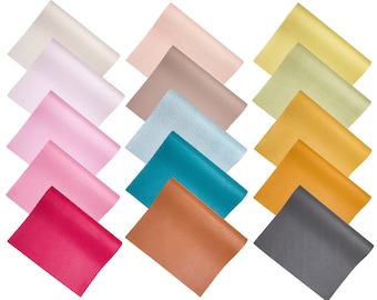 Faux Leather FULL Sheets, 8 x 13 inches Faux Leathers, Bow Supplies, Cricut Leather Sheets, Synthetic Leather, Leather Fabric Sheets