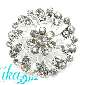 Cercle strass rond strass - strass clair grand - bouton strass - métal strass - bouton perle - grossiste-