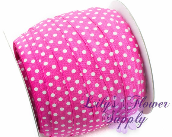 Fold-over Elastic 3/4in Pearl Pink - FULL ROLL Fold-over Elastic 3/4in Pearl Pink - FULL ROLL