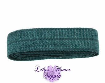 Fold Over Elastic, 5/8 Elastic, FOE, Foldover Elastic, Elastic par yard, Stretch Elastic, Wholesale Elastic, FOE Elastic, SPRUCE EL53