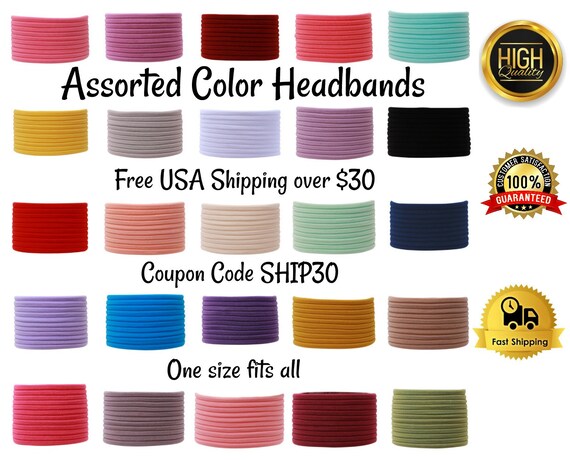 nylon headbands bulk