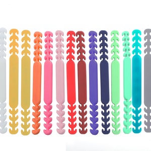 10 Pcs Mix Ear Saver For Masks Extender Savers Strap Buckle Hook Extension Adjuster Clip Accessory Plastic Mask Supply Silicone