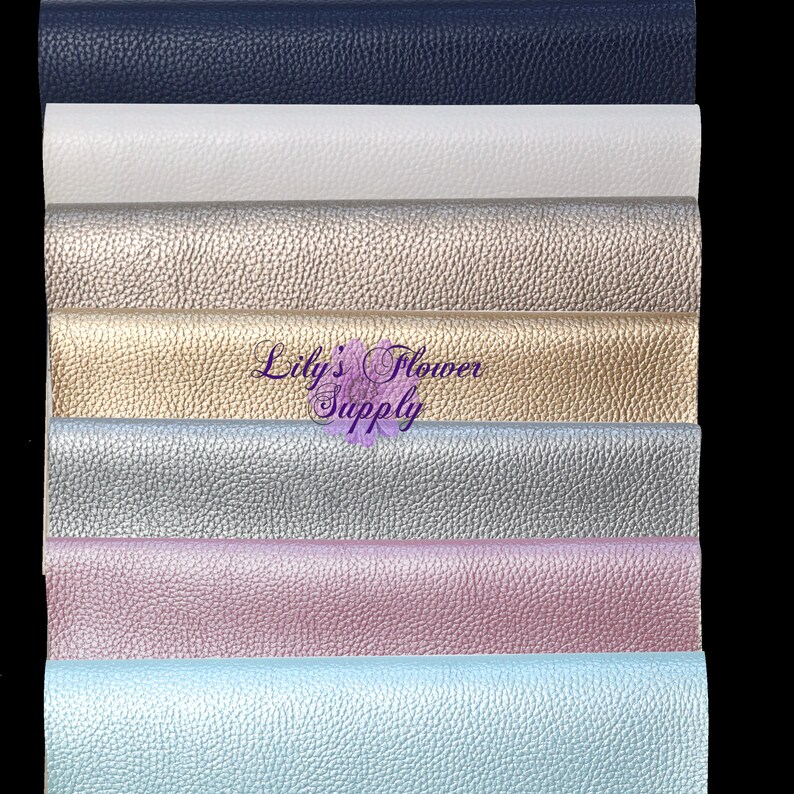 Faux Leather FULL Sheets Leather Fabric Sheets Cricut Leather Sheets 8