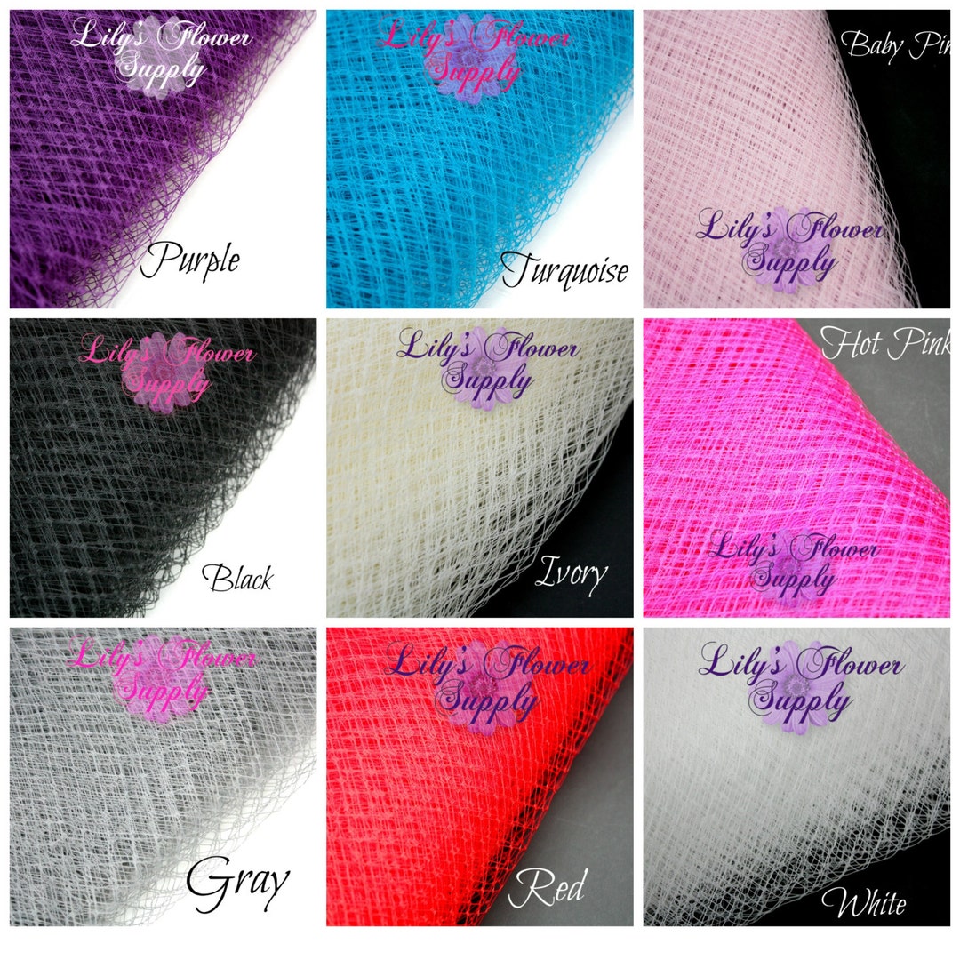 Russian Veil Birdcage Veil Netting Pick Your Colors Veil 3 YARDS French