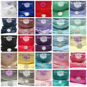 5/8 inch Elastic - You choose colors and quantity - Fold Over Elastic - Elastic By Yard - FOE - DIY - Headbands