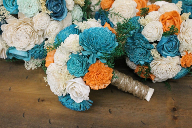 Turquoise Turquoise Sola Bouquet Turquoise Sola Flowers Orange Sola Bouquet /& Ivory Sola Bouquet Turquoise Sola Bouquet Orange