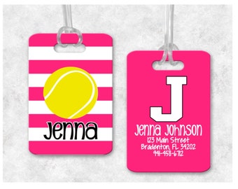 Sports Bag Tag Soccer, Volleyball Bag Tag, Baseball Bag Tag, Softball Bag Tag, Luggage Tag Personalized, Monogrammed Bag Tag, Basketball Tag