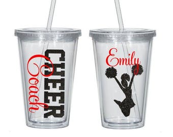 Cheer Coach Gift, Cheerleading Gifts, Cheer Mom Tumbler, Cheer Coach Gift Idea, Cheer Mom Cup, Cheer Coach Tumbler, End of Season Coach Gift