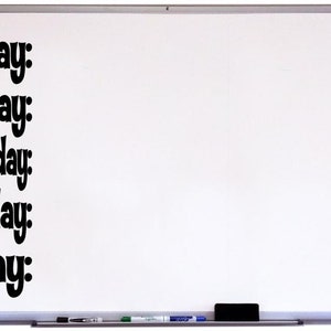 CHALKBOARD/MENU Board/kitchen Chalkboard With Days of the Week 