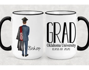 Graduation Gift for Him, Personalized Graduation Gift, College Graduation Gift, Graduation Mug 2021, Son Graduation Gift, Graduate Gift