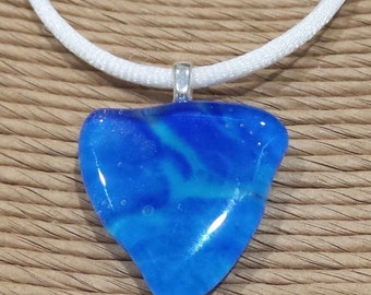 Cobalt Blue Necklace, One of a kind, Jewelry Gift Idea, Present, Gift Box Included, Ready to Ship - Arrowhead - 4250 -1