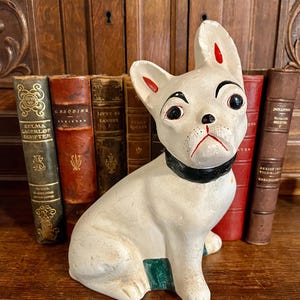 Vintage Bulldog Chalkware - Etsy Vintage Bulldog Chalkware - Etsy