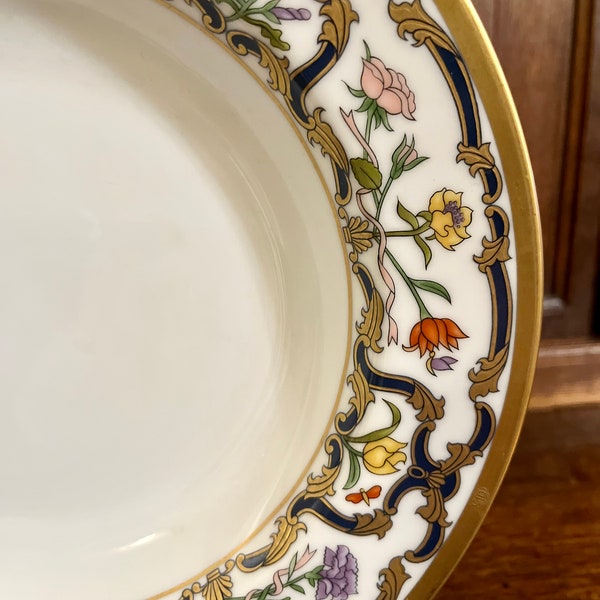 Christian Dior Renaissance Rimmed Soup Bowl Porcelain China