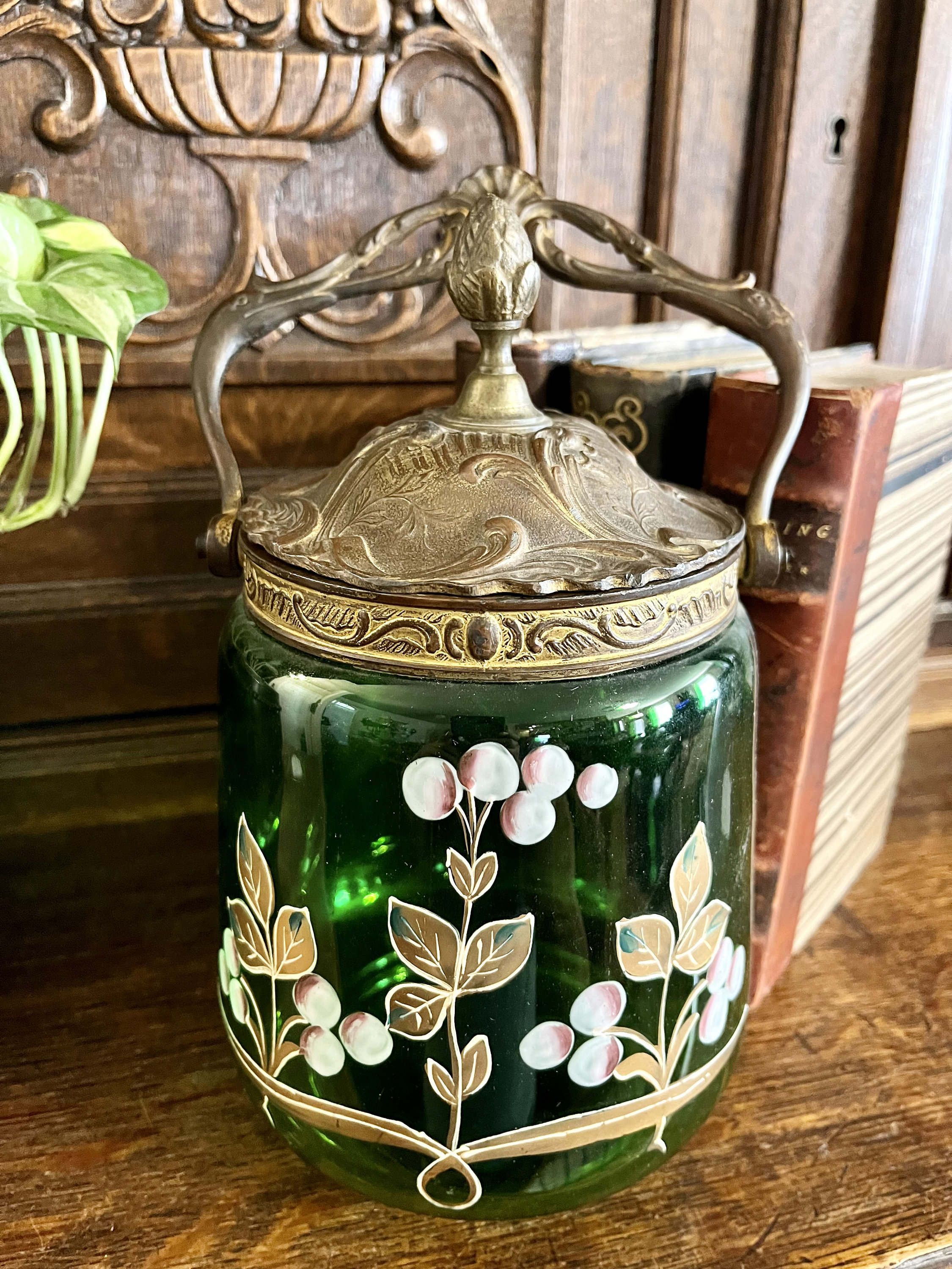 Antique biscuit jar - Etsy 日本