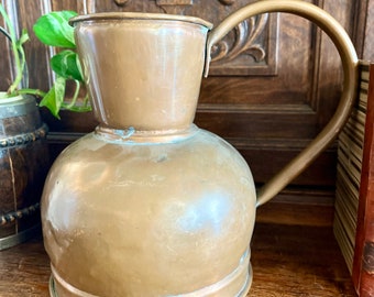 アンティーク 中東 銅製水差し、アンティーク 水差し、アンティーク