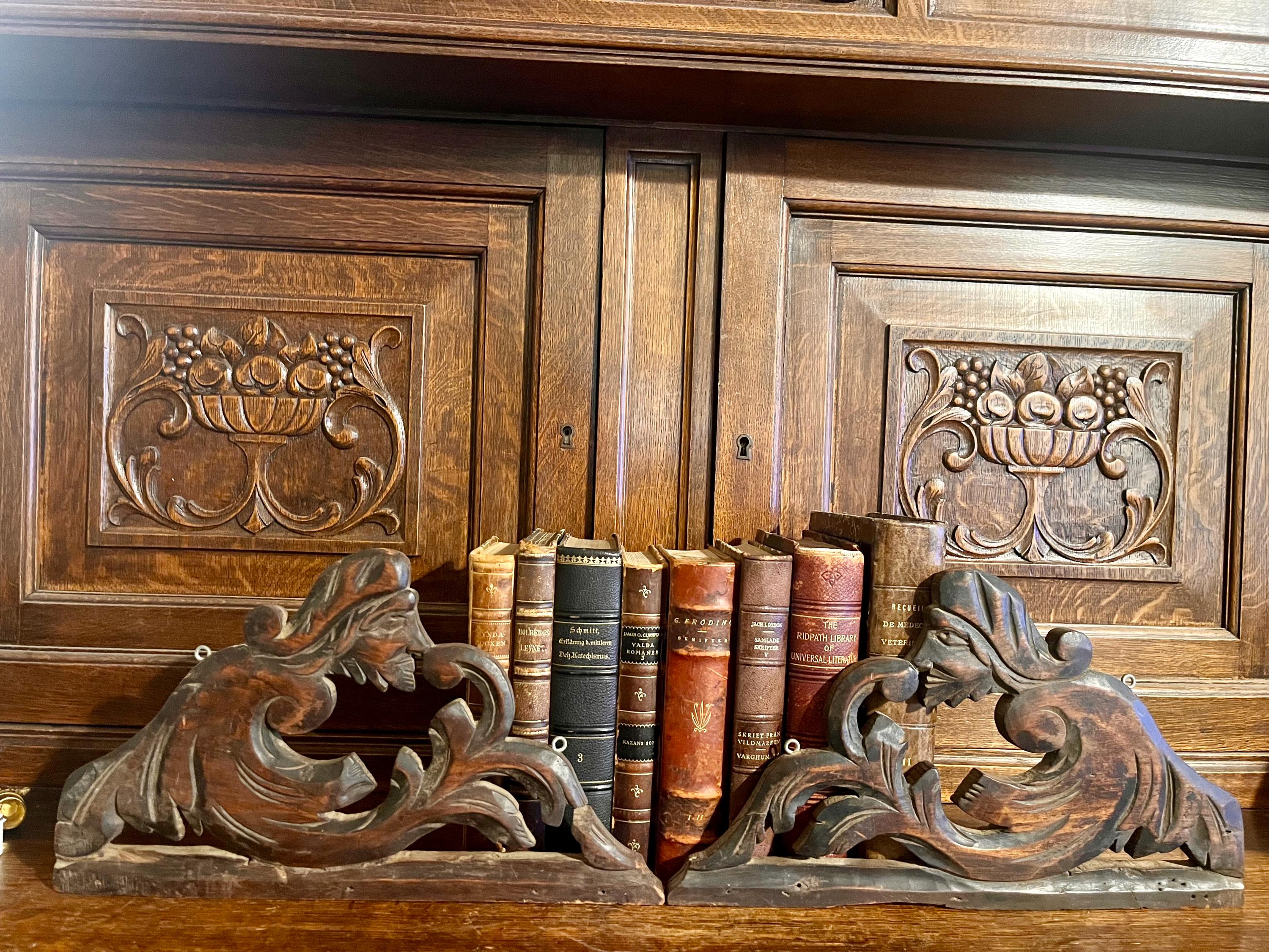 Antique French Carved Wood Panels - Etsy