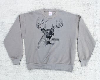 Deer sweater | Etsy