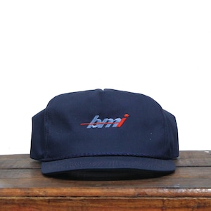 Vintage Trucker Hat Snapback Baseball Cap BMI Bulk Materials Inc Commodities Hauling Freight Trucking Shipping Hauling Tanker Truck USA Made