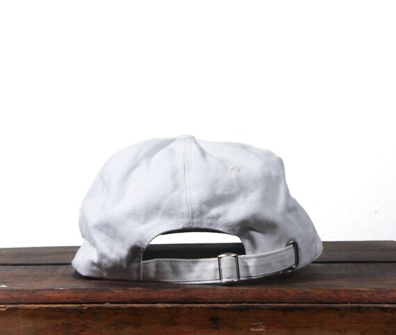 Vintage Unstructured Strapback Hat Baseball Cap B… - image 2