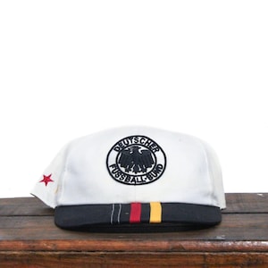 Vintage 90s German Soccer Deutscher Fussball-Bund Football Club Europe Adidas Snapback Hat Baseball Cap