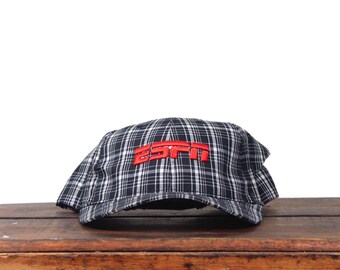 Casquette ESPN Sportscenter Ajustable Pour Homme - Gris - Style Baseball Cap