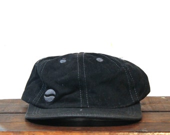 Vintage Distressed 90s Minimal Unstructured Strapback Hat Baseball Cap Old Pepsi Logo Soda Pop Cola