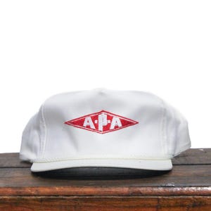 Vintage Trucker Hat Snapback Baseball Cap APA Transport Corp North Bergen New Jersey Truck Lines Trucking Shipping Freight