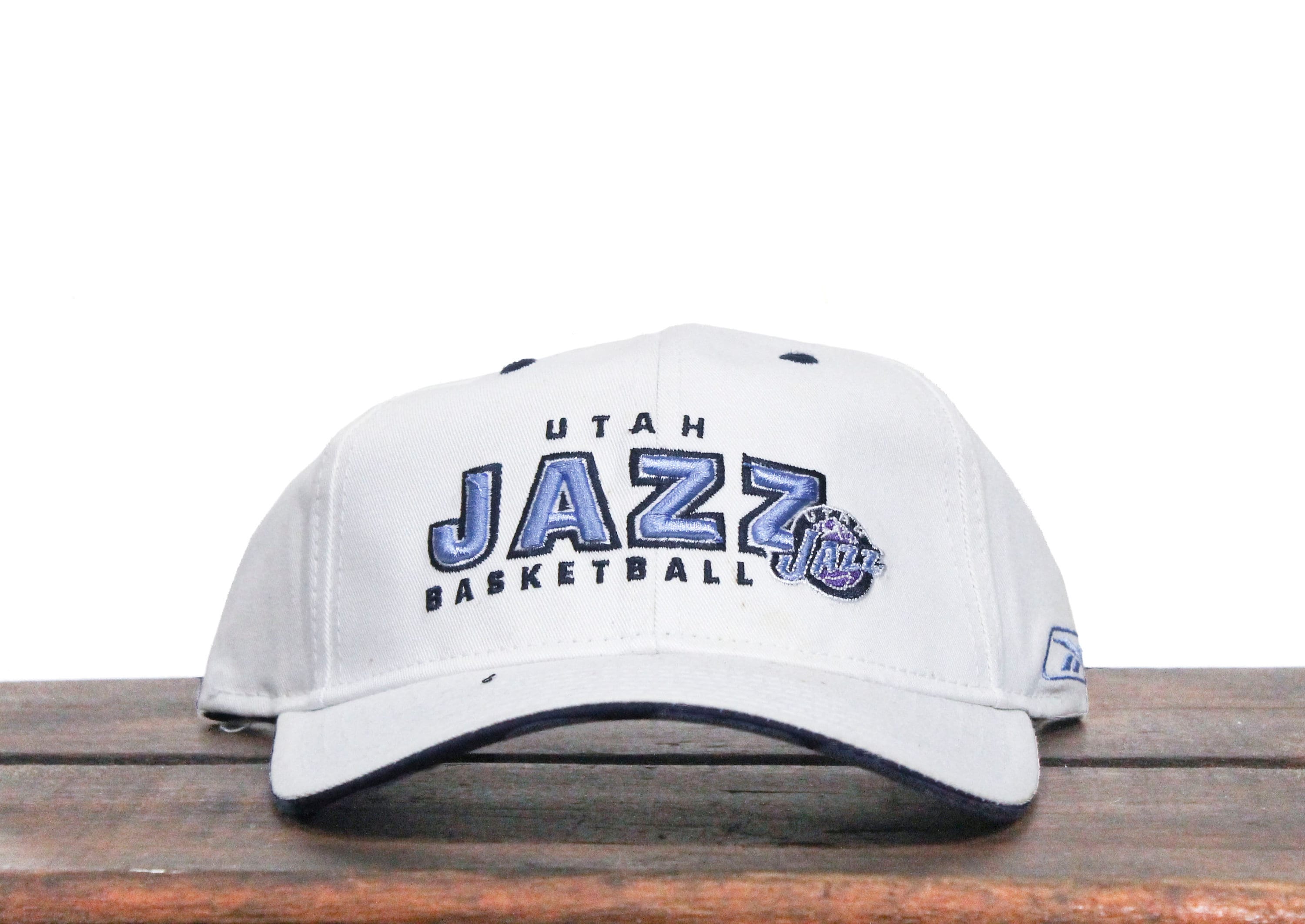 Vintage NOS New Era Cap NBA Utah Jazz Hat Fitted Hat 7.5 