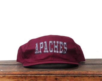 Vintage Apaches Sparta NJ Sports Team New Jersey Snapback Hat Baseball Cap