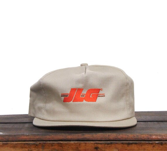 Vintage Snapback Trucker Hat Baseball Cap JLG Lift Equipment - Main Image