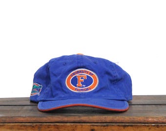 Vintage Y2K University of Florida Gators UF College Football NCAA Team Sports ongestructureerde strapback hoed baseballcap