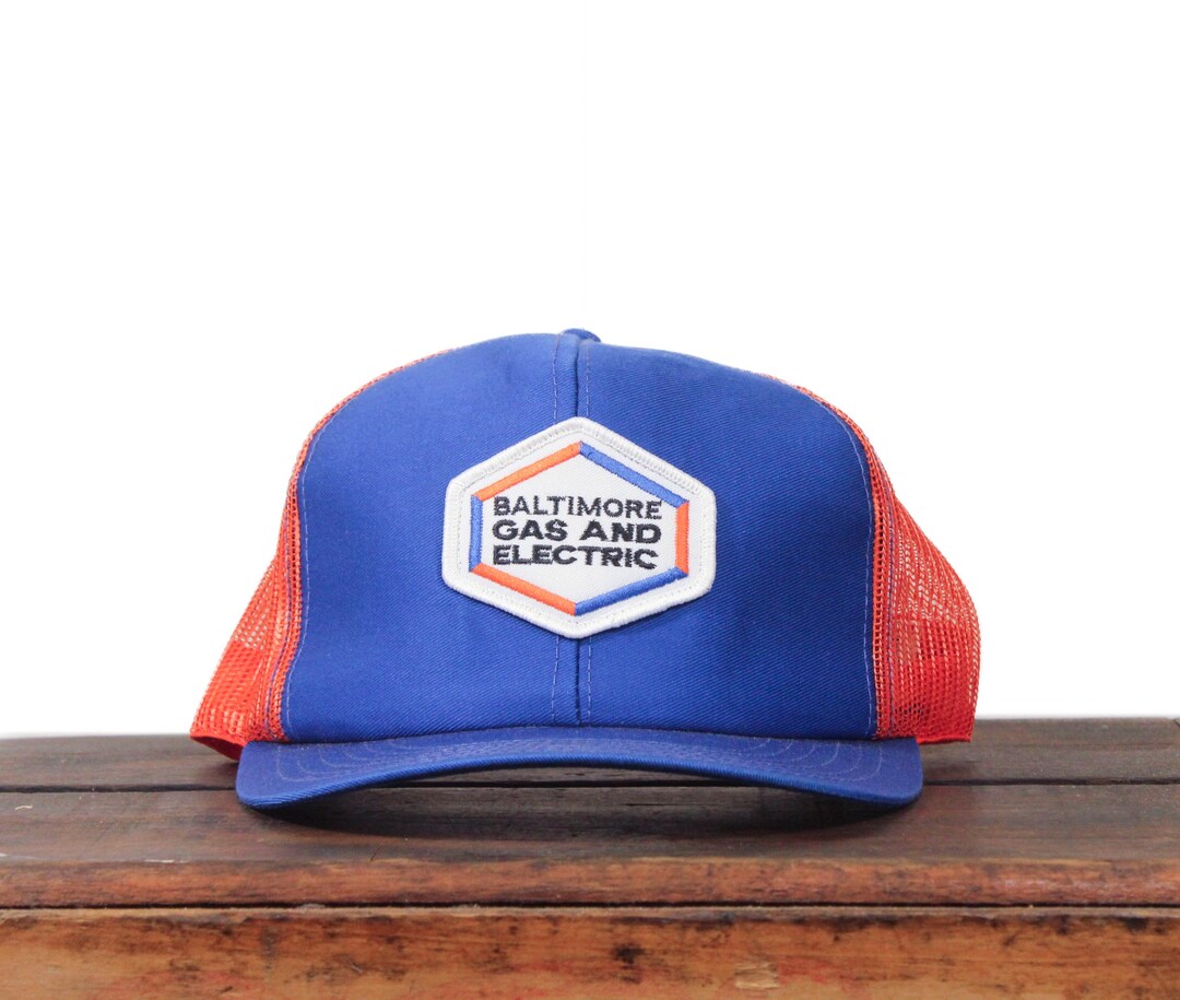 Casquette Boule Vintage Atlantic Contracting - Upper Marlboro MD - Occasion - Style Rétro
