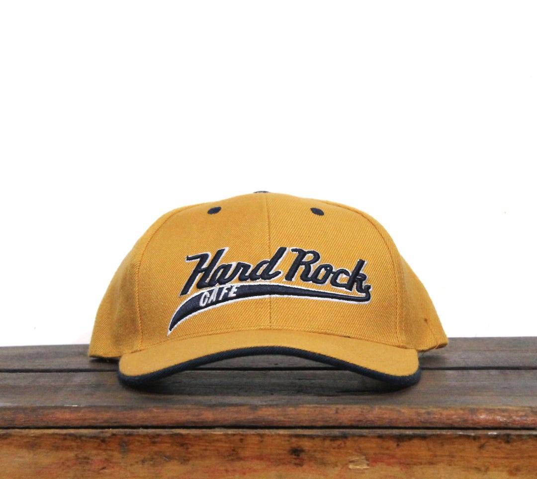 Casquette Rétro Hard Rock Cafe Honolulu Années 90 - Sauvez La Planète - Fabriqué Aux USA - Modèle Strapback - Neuf Sans étiquette