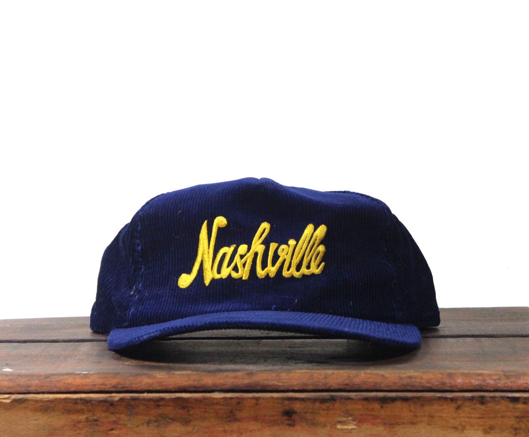 Vintage Corduroy Nashville TN Tennessee Script Country Bluegrass Music ...