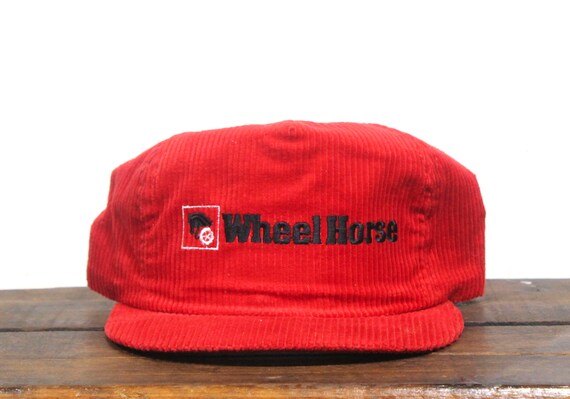 Vintage Corduroy Trucker Hat Snapback 
