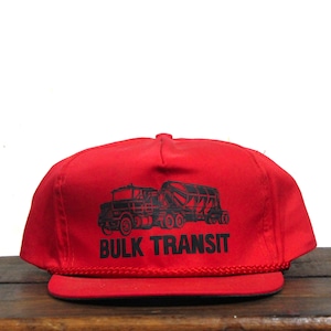 Vintage Trucker Hat Snapback Baseball Cap Bulk Transit Tanker Truck Hauling Freight Trucking