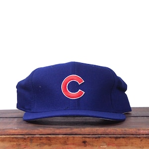Vintage Chicago Cubs-hoed uit de jaren 90: New Era Diamond Collection MLB-honkbalpet, maat 7 3/8