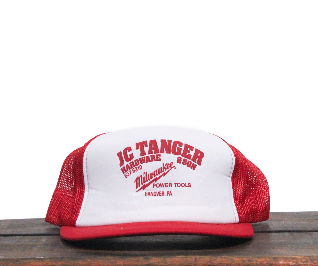 Vintage Trucker Hat Snapback Baseball Cap Milwaukee Heavy