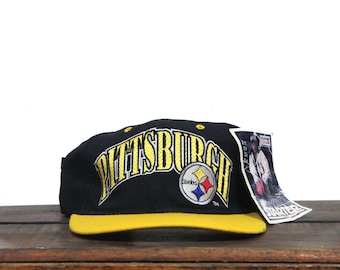 Vintage 90s Deadstock Starter Arch Pittsburgh Steelers Football 