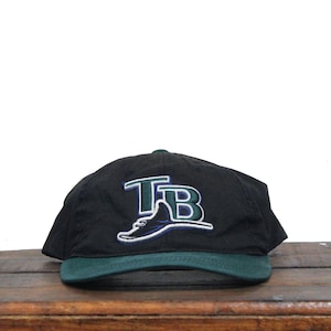 Cappellino da baseball vintage Tampa Bay Devil Rays MLB Florida Snapback anni &#39;90