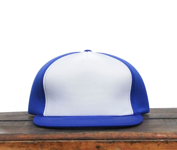 Vintage Blue and White Hat Vintage Los Angeles Dodgers Hat Cap Fitted Men 7 1/8 Blue  main image 4