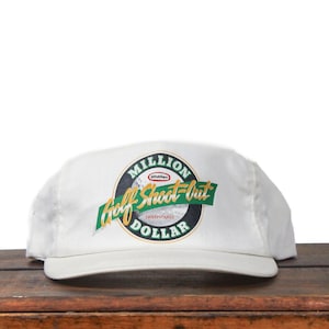 Vintage Million Dollar Golf Shoot Out Sweepstakes Contest Glidden House Bucket Paint Wall Painter Trucker Hat Strapback Baseball Cap