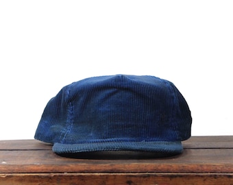 Gorra de béisbol vintage de pana desgastada y desgastada, estilo camionero, con correa trasera, estilo océano, Pacífico, ropa de surf, playa, California, Hawái