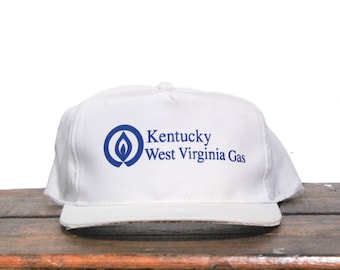 Cappellino da camionista vintage Kentucky West Virginia Gas Heat Fuel Oil Snapback Baseball Cap