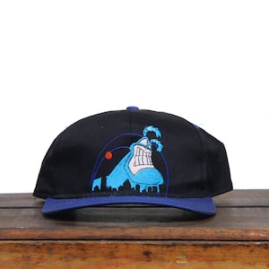 Vintage 90er The Tick Superheld Comic TV Show Cartoon Blockhead Snapback Hat Baseball Cap