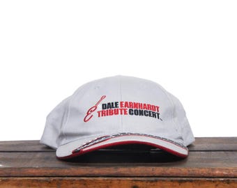 Vintage Y2K Dale Earnhardt Sr Tribute Concert Goodwrench Nascar Racing Intimidator #3 Music Show Kraft Nabisco Strapback Hat Baseball Cap