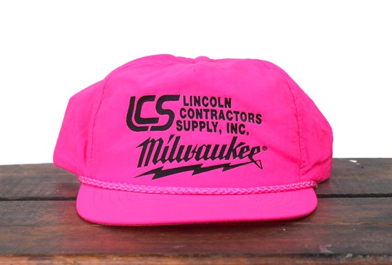 milwaukee tools snapback hats
