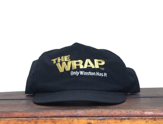 winston cigarettes hat Vintage Trucker Hat Snapback Baseball Cap Winston Cigarettes The Wrap Only  Winston Has It Racing Team Nascar Smoking Cigs