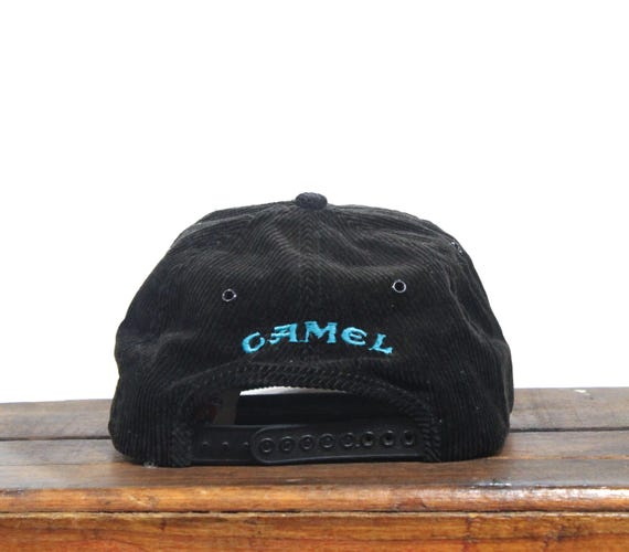 Vintage Corduroy Camel Cigarettes Tobacco Joe Camel Minimal Logo 