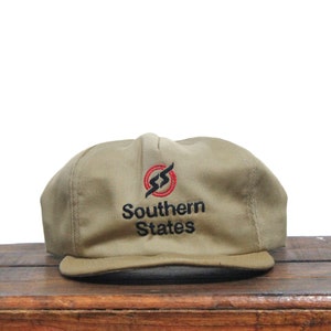 Cappello da camionista con logo vintage degli Stati del sud, cooperativa di agricoltori, negozio di mangimi per aziende agricole, berretto da baseball snapback prodotto negli Stati Uniti